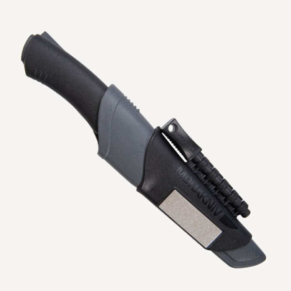 Нож Moraknive Bushcraft Survival (S) с огнивом (black; нержавеющая сталь)